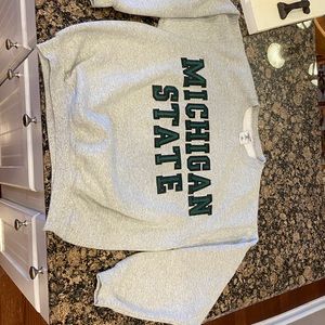 Michigan state crewneck sweatshirt